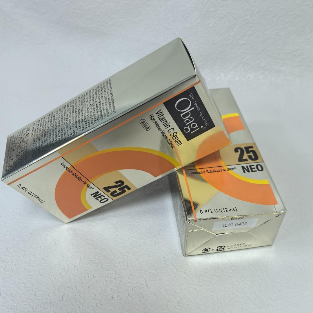 新品未開封 Obagi C25 NEO 美容液 12ml-2箱セットem - メルカリ
