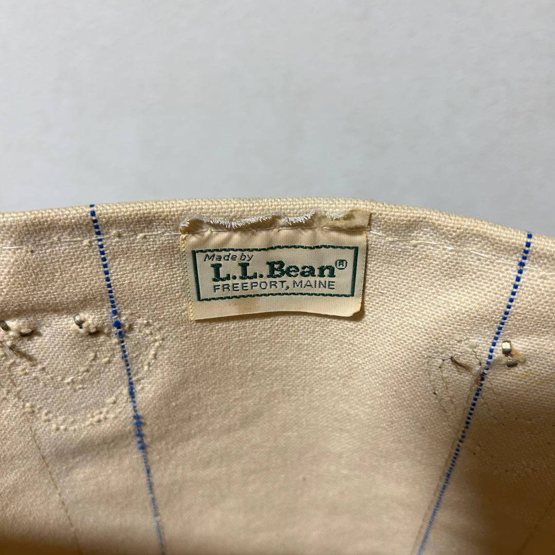 80s L.L.Bean エルエルビーン ビーントート レザーハンドル
