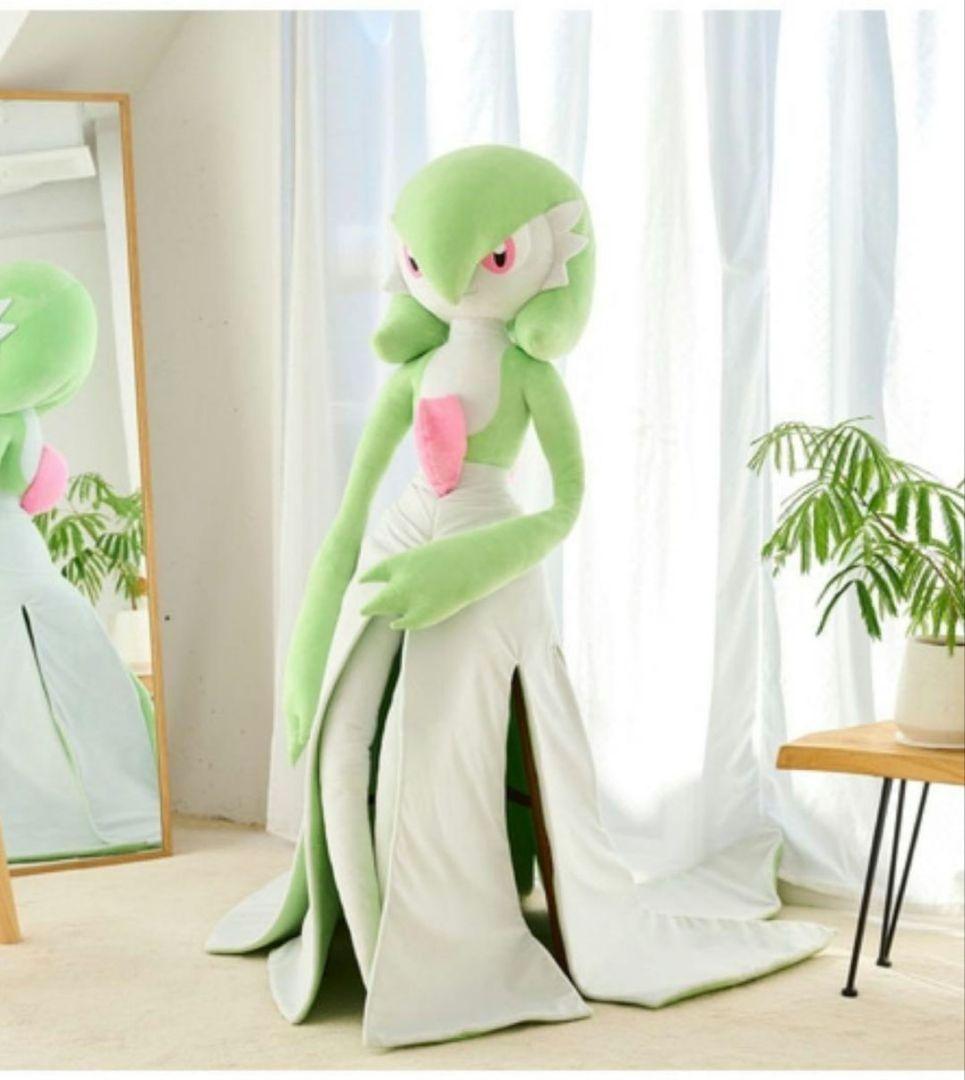 等身大サーナイト サーナイトの等身大ぬいぐるみがポケモンセンターに登場！ 全高160cmで