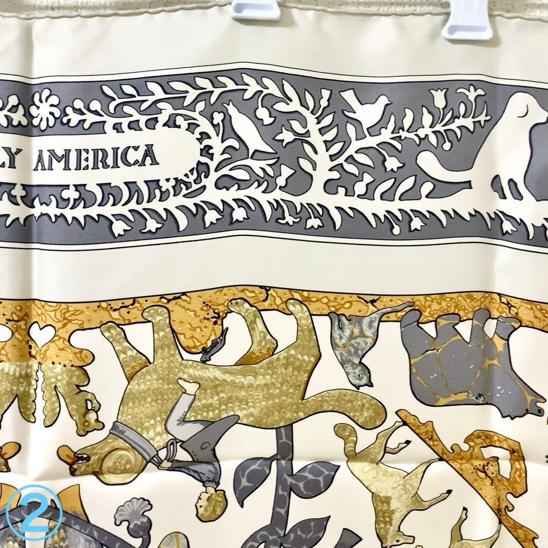 オーママ様専用【未使用】HERMES カレ 90 古き良きアメリカ - メルカリ