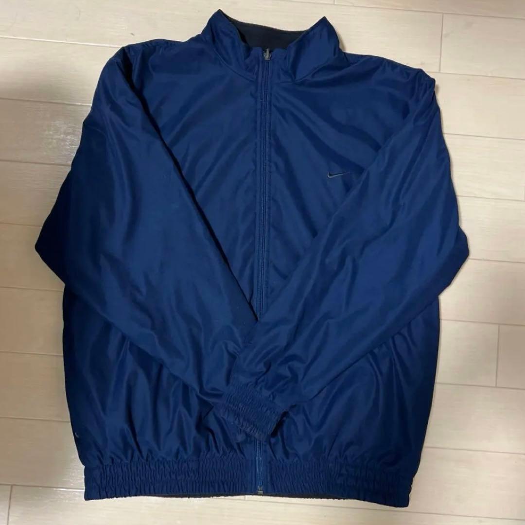 NIKE GOLFリバーシブルジャケット 00's Nike Golf Nylon / Fleece Reversible Jacket M / ナイキ ナイキ