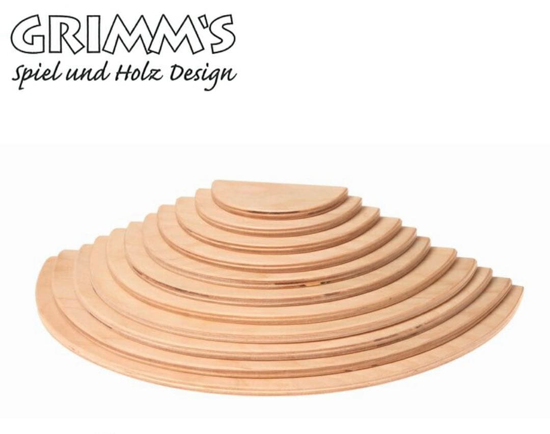 GRIMM'S グリムス 半円盤 ナチュラル GRIMM'S / グリムス社 半円盤・ナチュラル | Toy-Toy ONLINESHOP