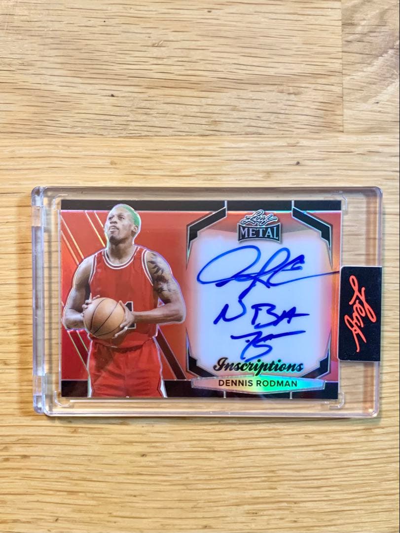 NBA CHIブルズ デニスロッドマン auto 89/100 直筆サインカード - メルカリ