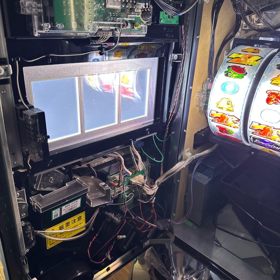 パチスロ実機　エヴァンゲリオン　希望の槍　不要機付き　たのメル便