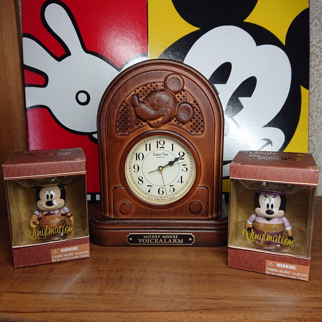 ディズニー【ミッキーマウス】ボイスアラーム 目覚まし時計 - メルカリ