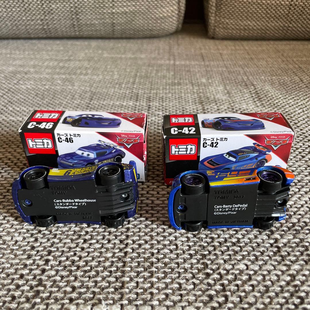 カーズ トミカ バッバ・ホイールハウス➕バリー・ディペダル - メルカリ