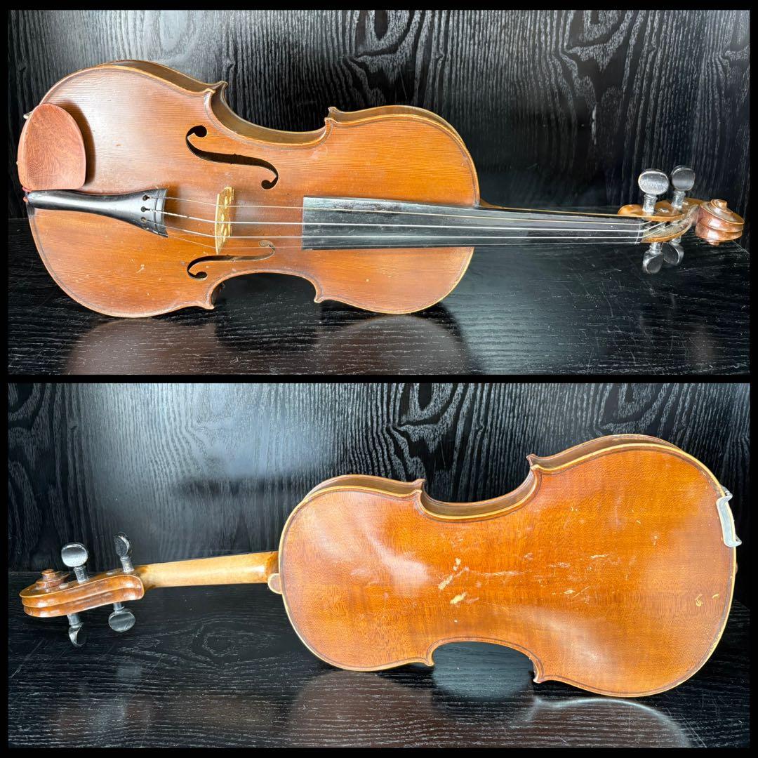 ノーラベル　非常に古いバイオリン4/4 ノーラベル オーストリア製 オールドバイオリン 4/4 - メルカリ