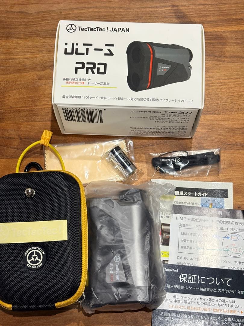 TecTecTec! ULT-S PRO ゴルフ用レーザー距離計 - メルカリ
