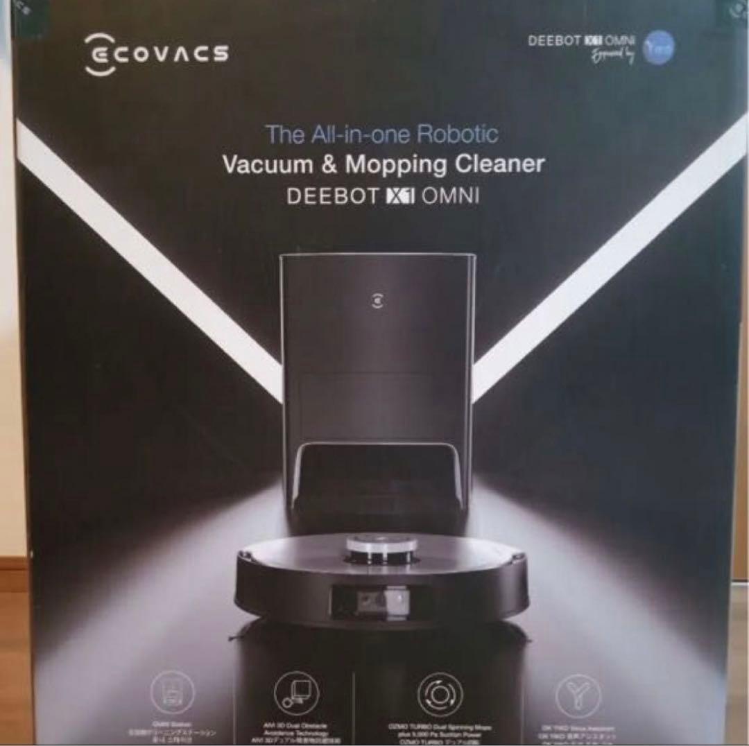 新品未使用 DEEBOT X1 OMNI Ecovacs Deebot X1 OMNI Dual Station Automatic Robot Cleaner dex11