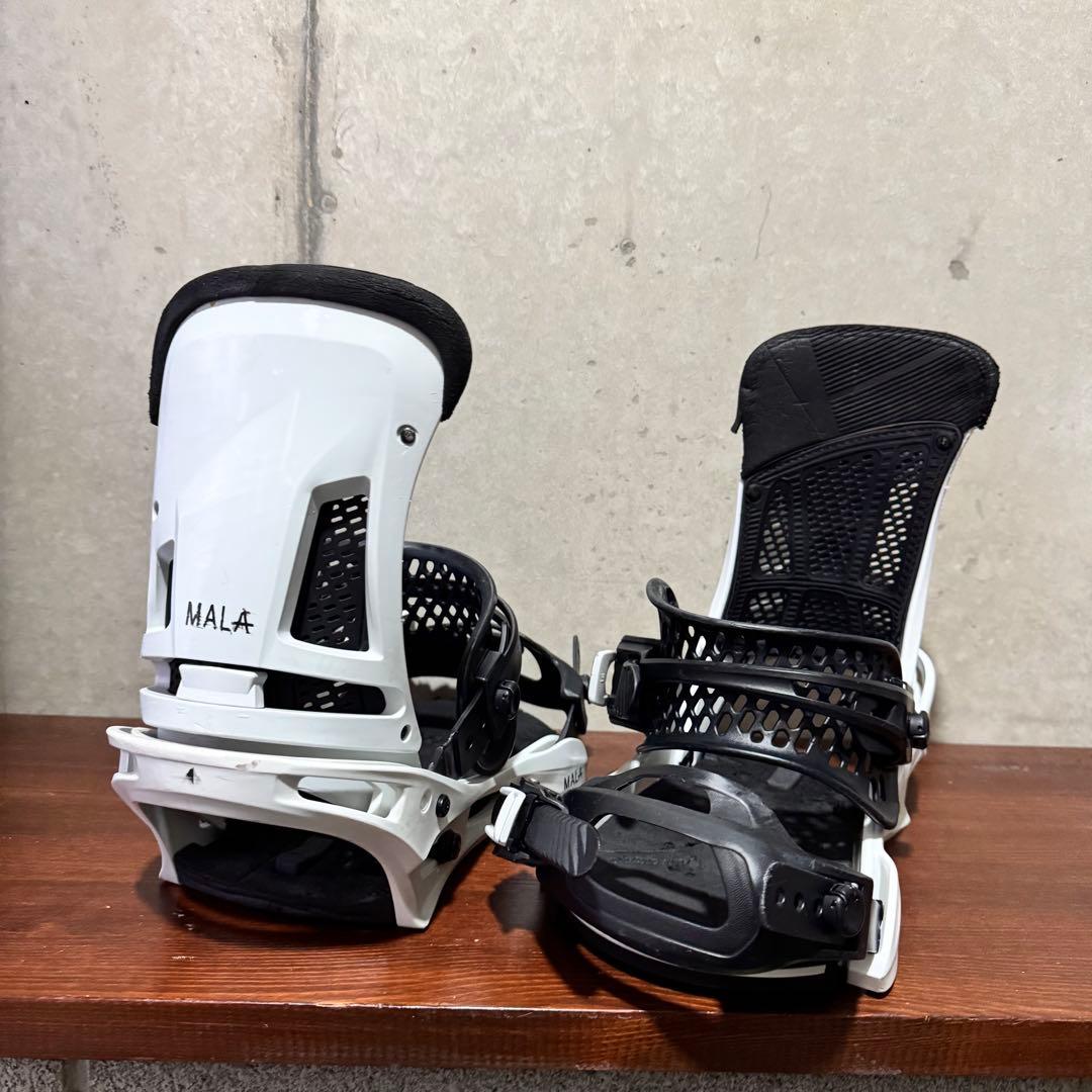 BURTON MALAVITA ホワイト スノーボードビンディング　21-22 楽天市場】22-23 BURTON / バートン MALAVITA EST マラビータ メンズ