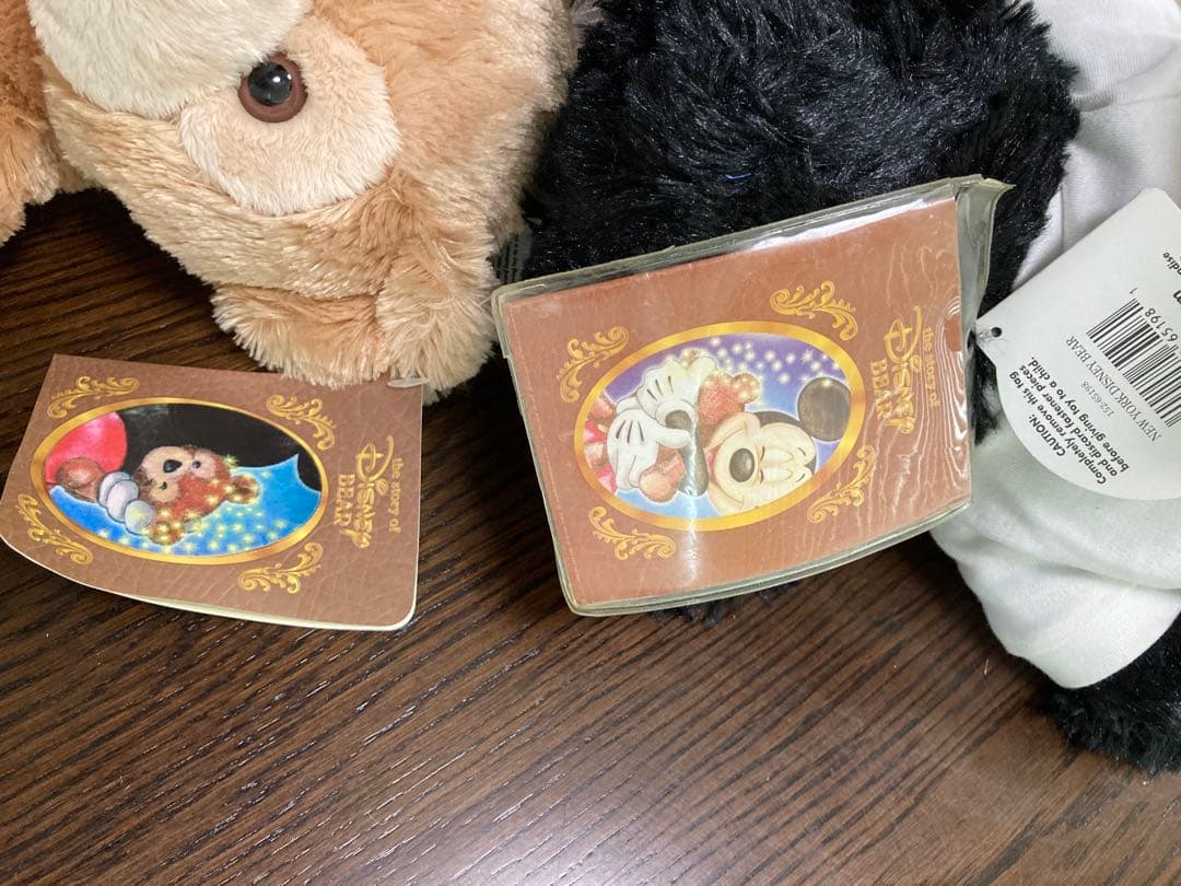 ダッフィ　Duffy　WDW 海外ディズニー　黒　ピンク　限定　ディズニーベア