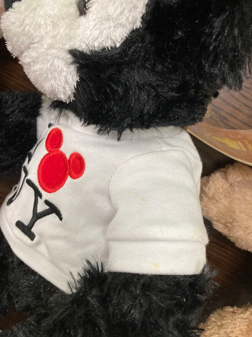 ダッフィ　Duffy　WDW 海外ディズニー　黒　ピンク　限定　ディズニーベア