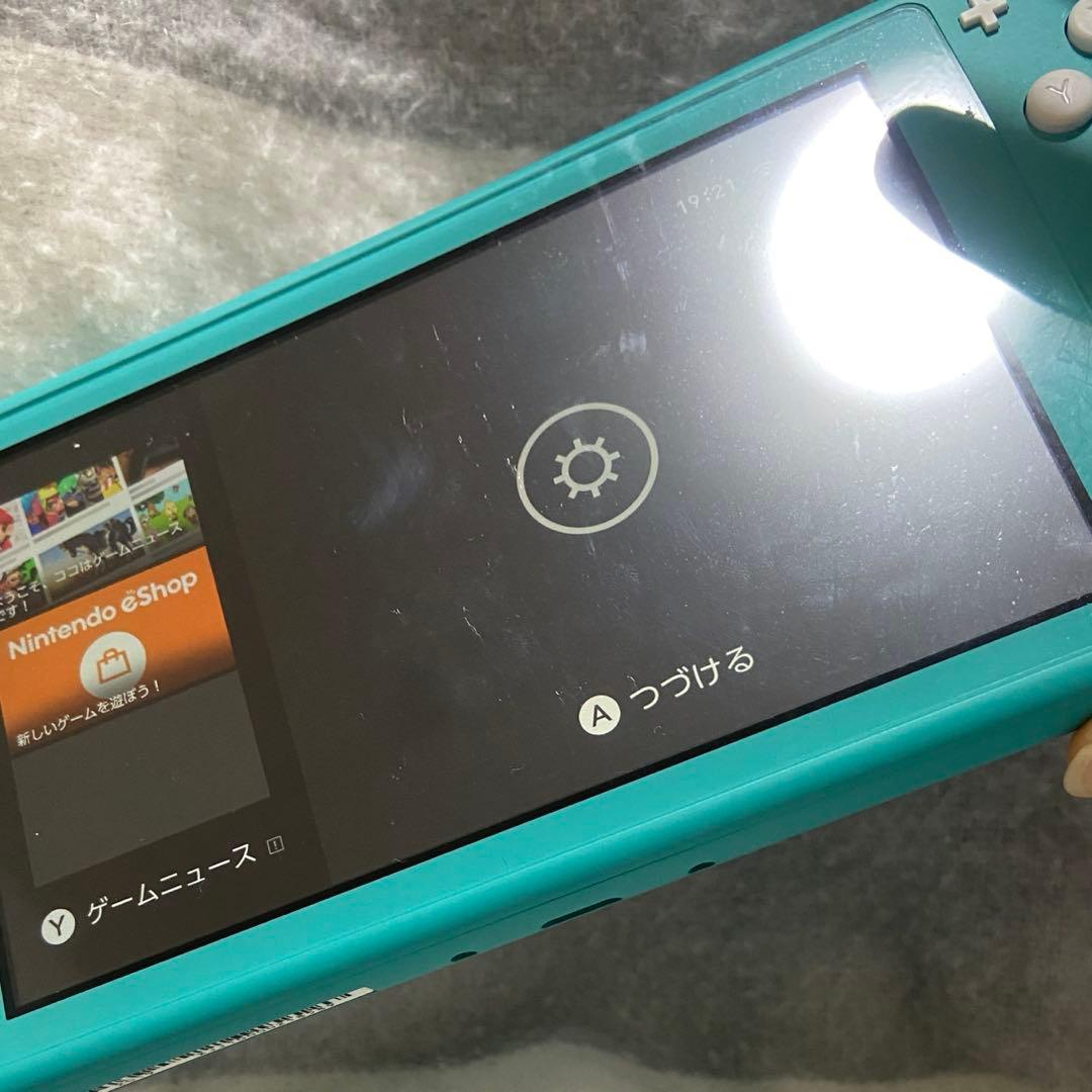 Nintendo Switch Lite ターコイズ 本体 付属品あり - メルカリ