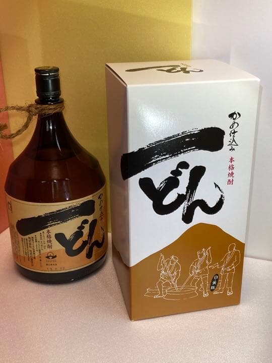 一どん◎いっどん◎2本セット◎かめ仕込み本格焼酎◎杜氏の里笠沙