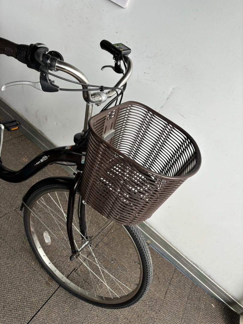 ヤマハ　PAS WITH　12.3Ah　26インチ　電動自転車