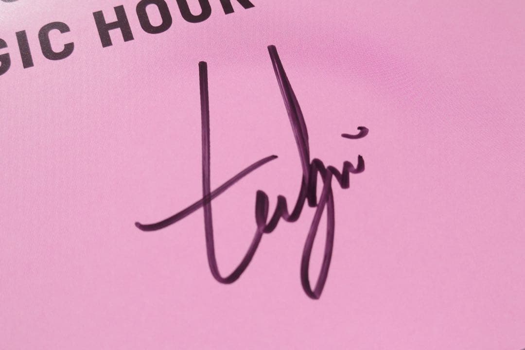 TXT テヒョン 直筆サイン - メルカリ