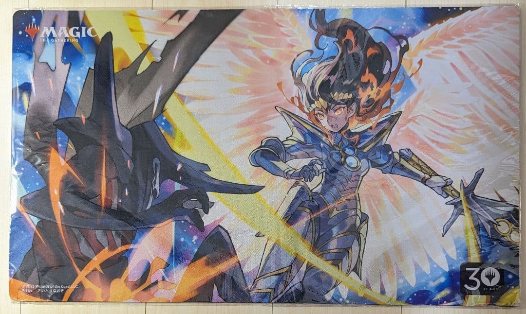 【未使用】邪悪を打ち砕く　さいとうなおき氏　プレイマット＋スリーブ＋デッキケース