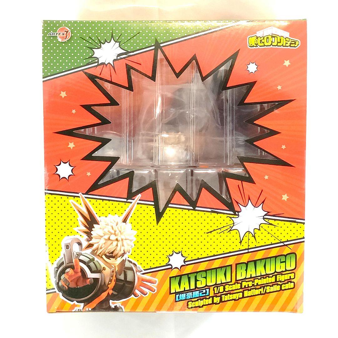 ヒロアカ 爆豪 ARTFX J フィギュア マスク無し頭部パーツ 特典 限定