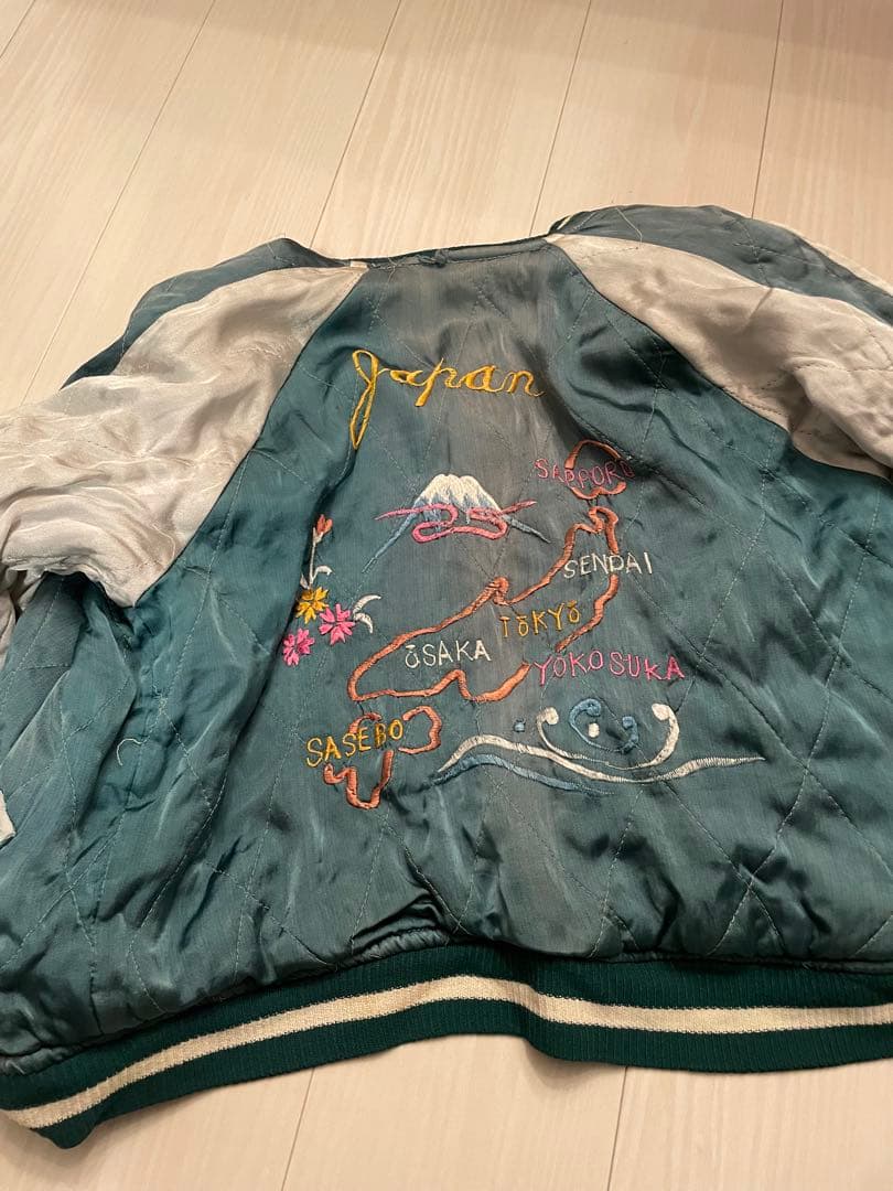 最終値下げ 50s ビンテージ 黒別珍 スーベニアジャケット