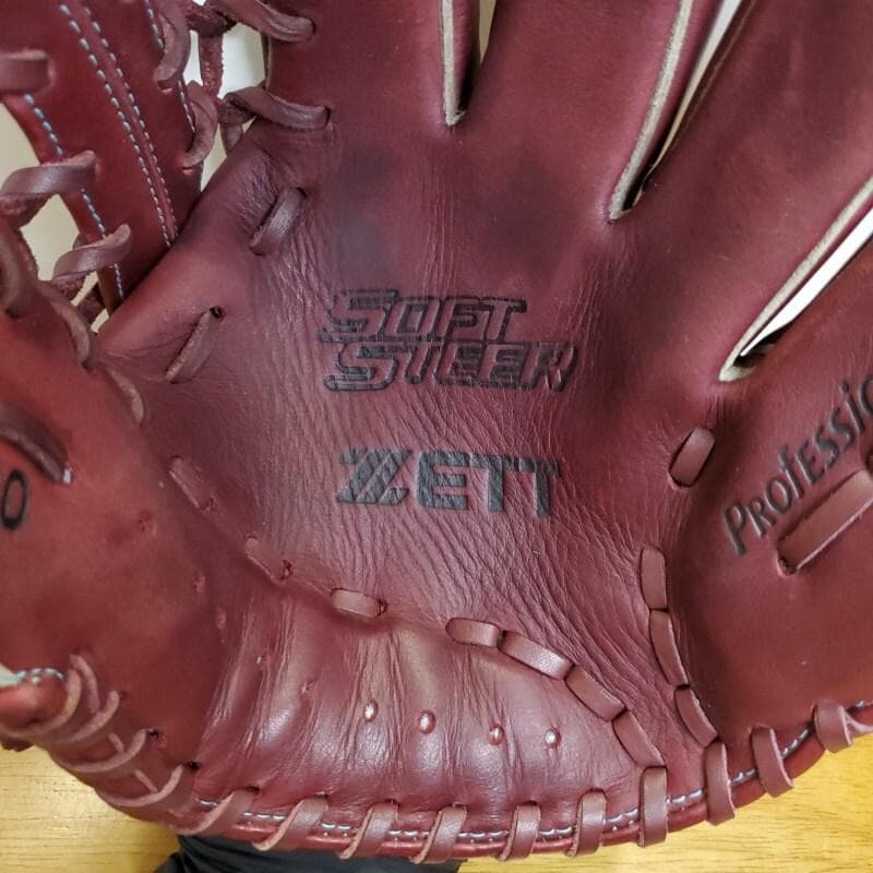 ZETT ゼット ソフトステア 超人気カラー ボルドーブラウン 軟式