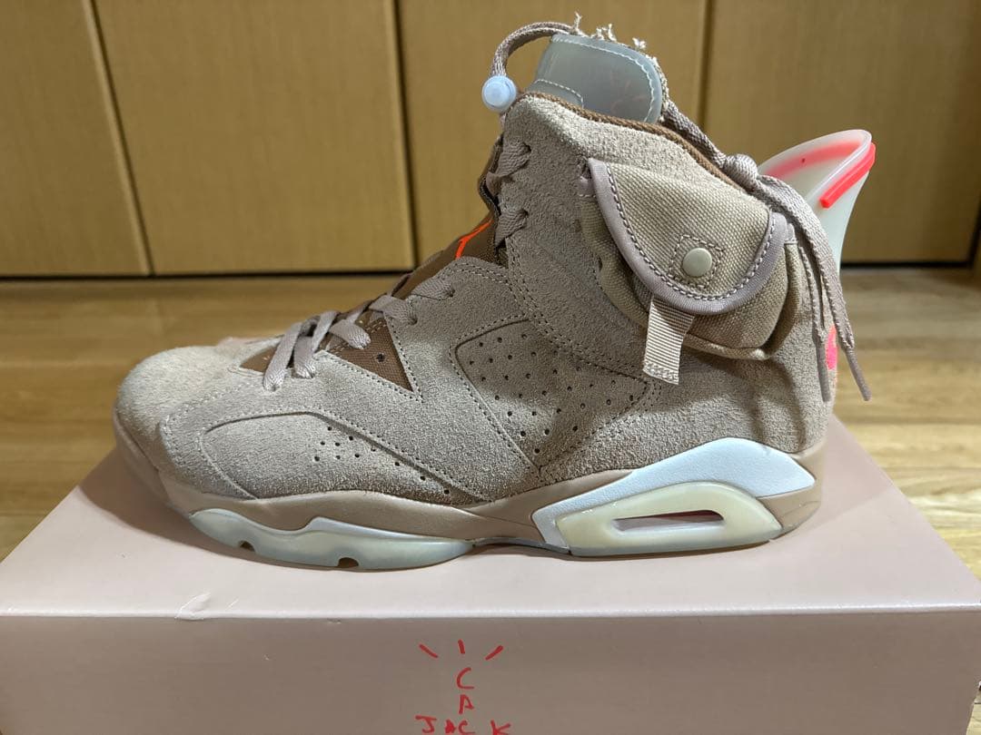 【29.0cm｜美品】AIR JORDAN 6 × TRAVIS SCOTT