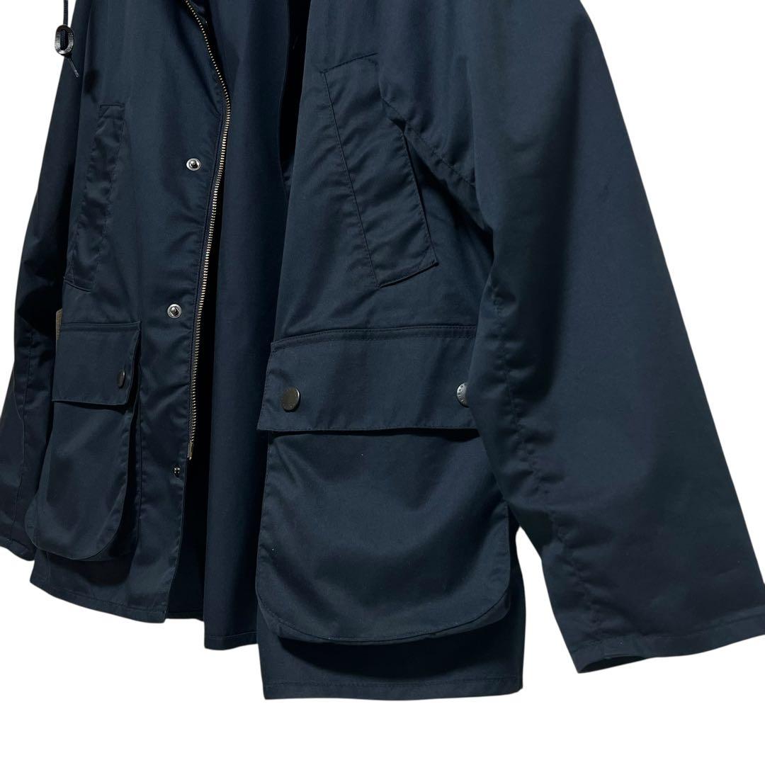春の羽織りに◎Barbour フーデッド ビデイルノンオイル ジャケット 40