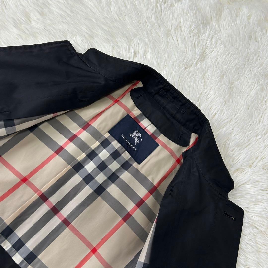 極美品/L】バーバリーロンドン ステンカラーコート アウター ノバ