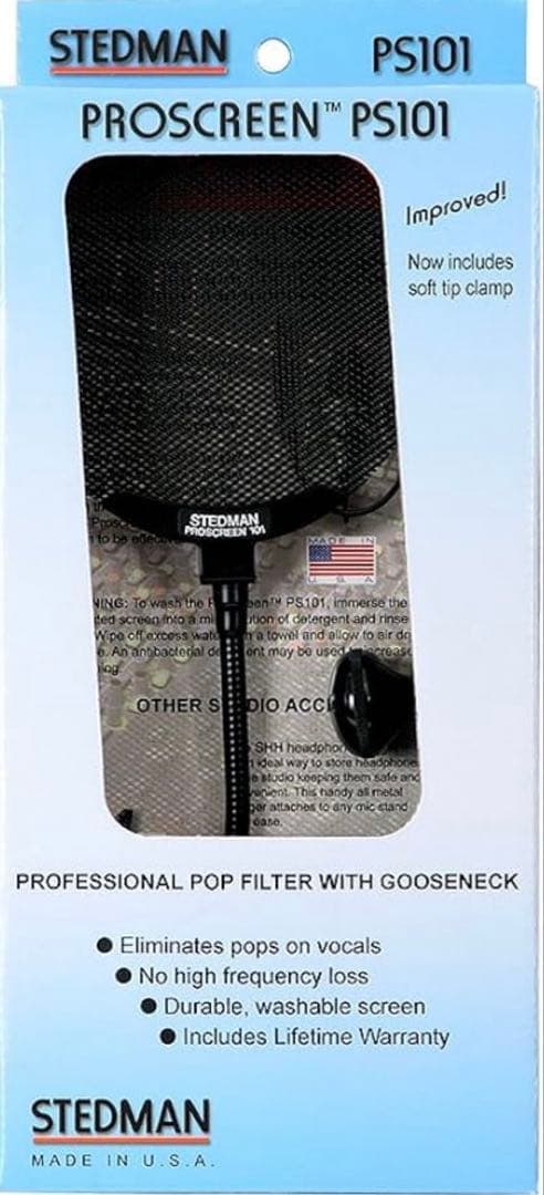 STEDMAN ( ステッドマン )PROSCREEN 101 Amazon.com: Stedman PS101 : Musical Instruments