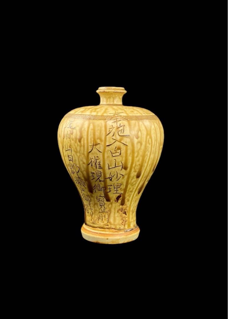 瀬戸 八ヶ平窯製 伊富製陶 流し釉 永仁銘瓶子 共箱 C−1984 - メルカリ