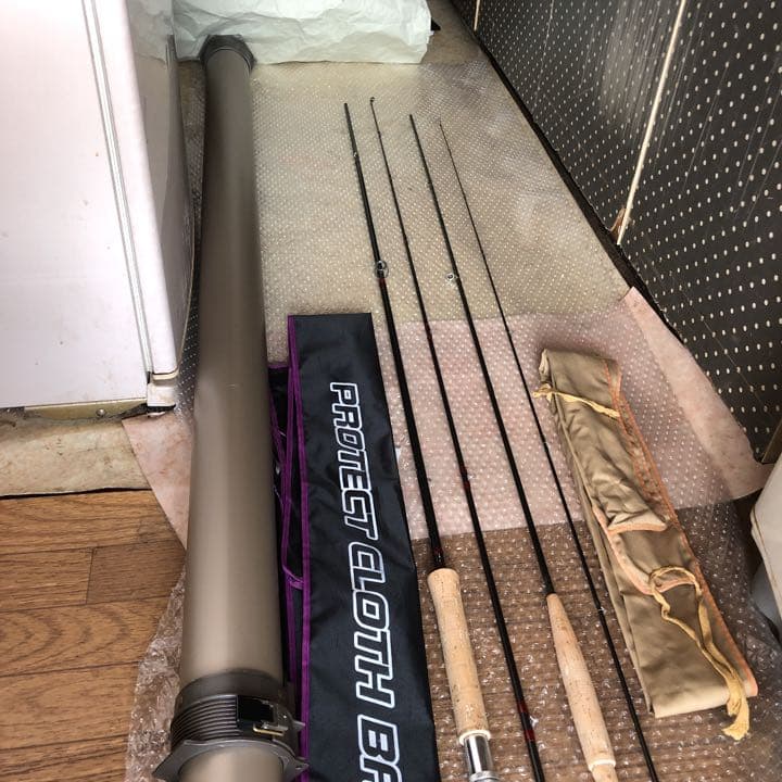 匿名配送』フライフィッシングフライロッド9ft.#9&8ft5㌅(2ピース