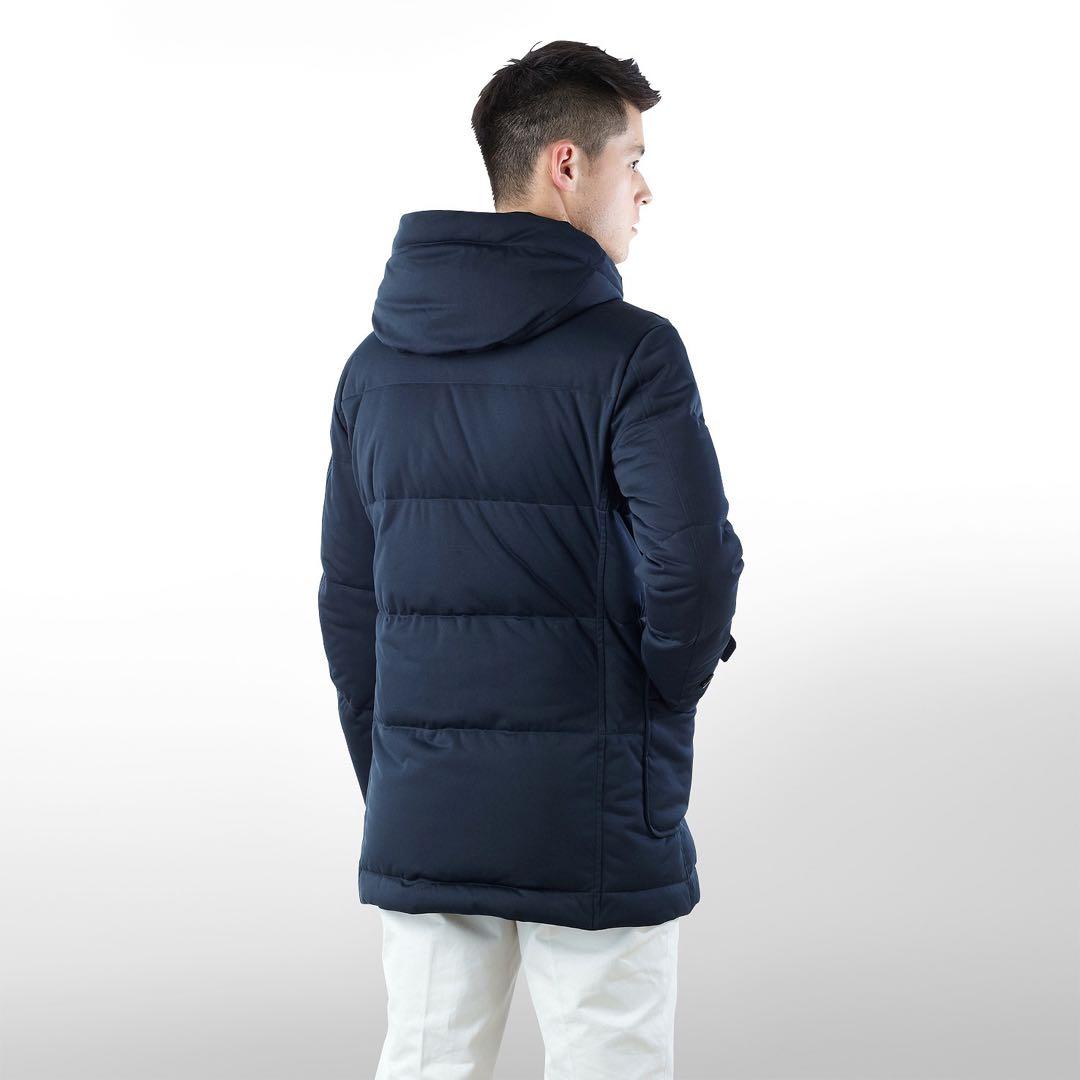 LACOSTE ラコステ メンズ ダッフルダウンコート ネイビー Mサイズ