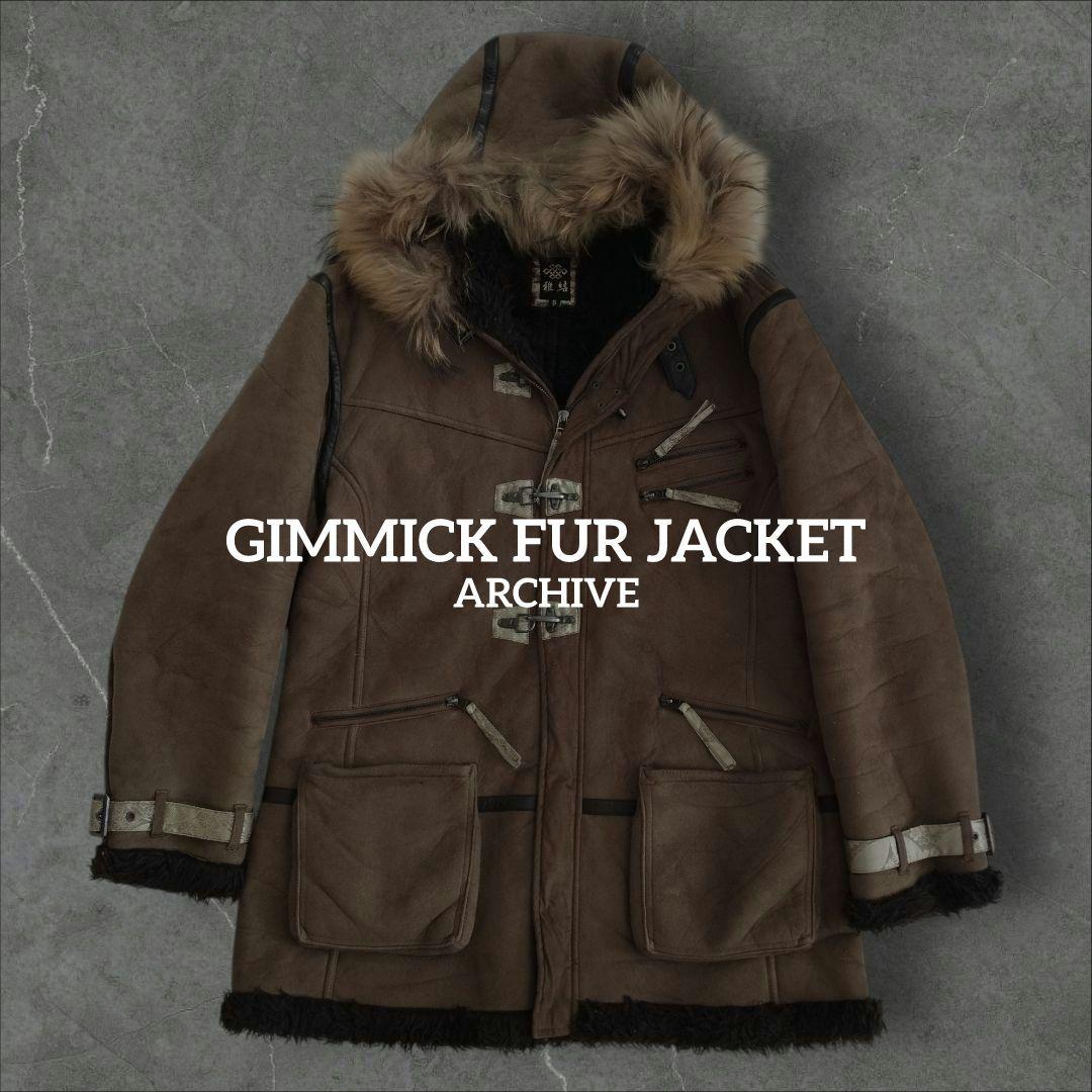 archive 00s y2k ファーjacket lgb grancy n2b - メルカリ