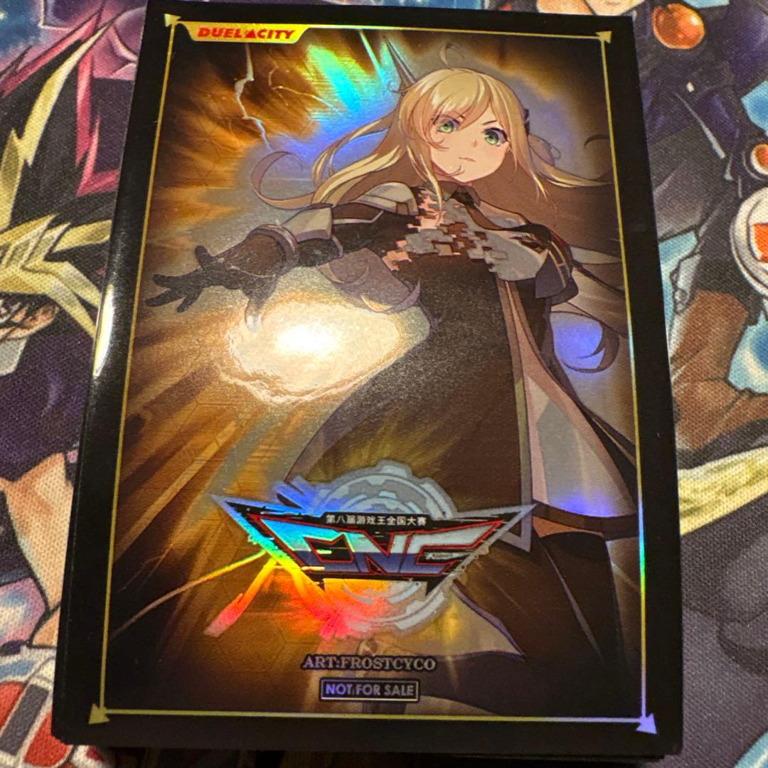 遊戯王　閃刀姫　レイ　スリーブ　50枚　CNC 中国 閃刀姫-レイ CNC 決闘都市 スリーブ 新品未開封 50枚 - メルカリ