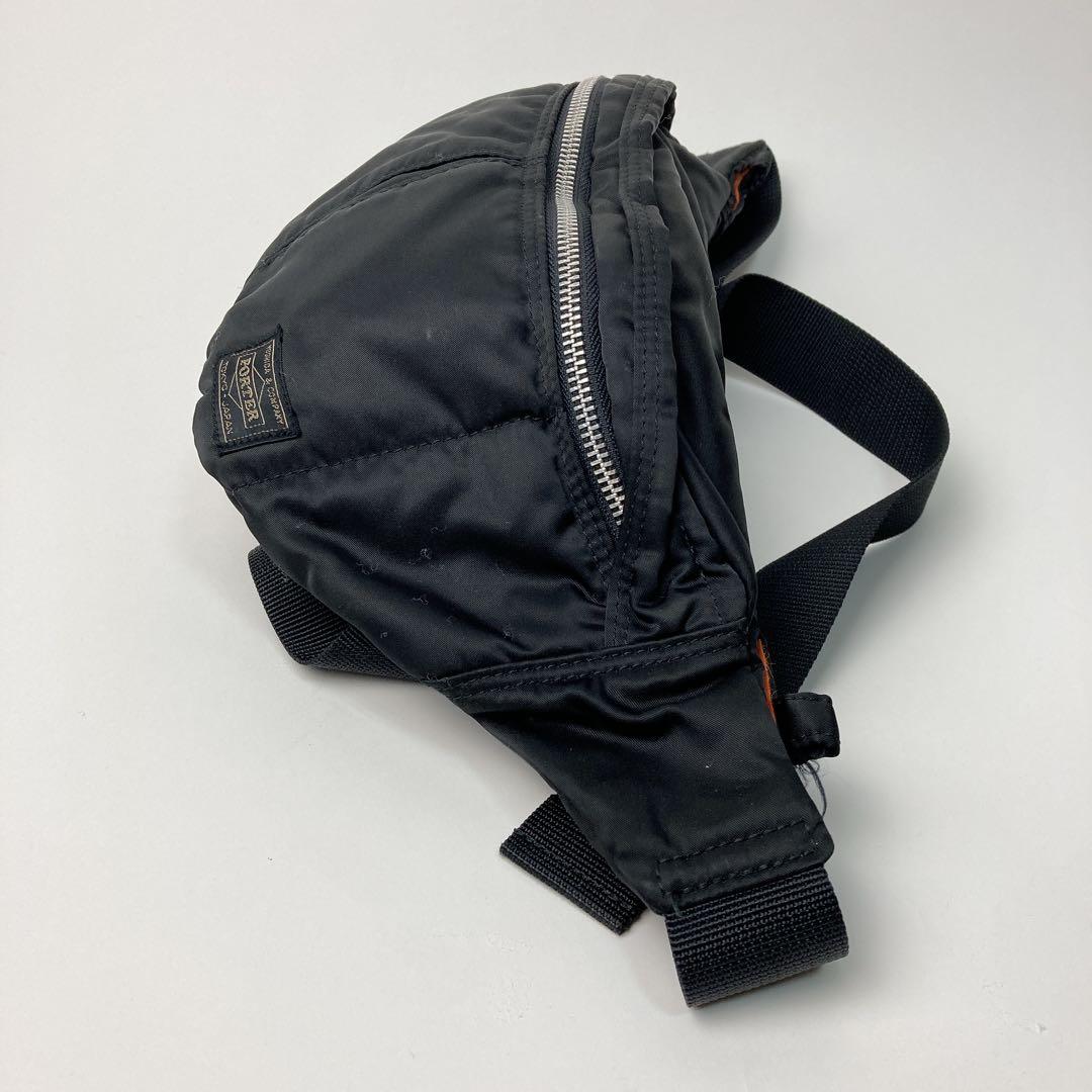 廃盤品 PORTER タンカー ウエストバッグ ボディバッグ ユニセックス 黒