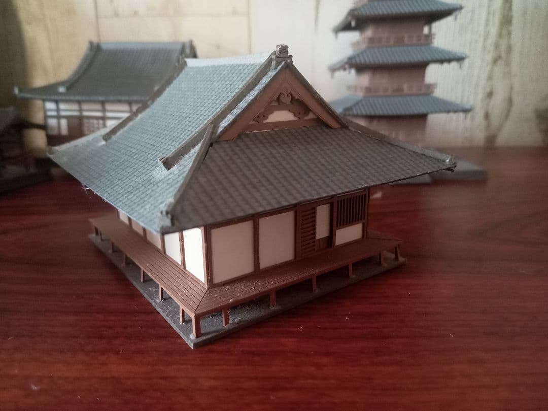 鉄道模型　ジオコレ　五重の塔・神社他