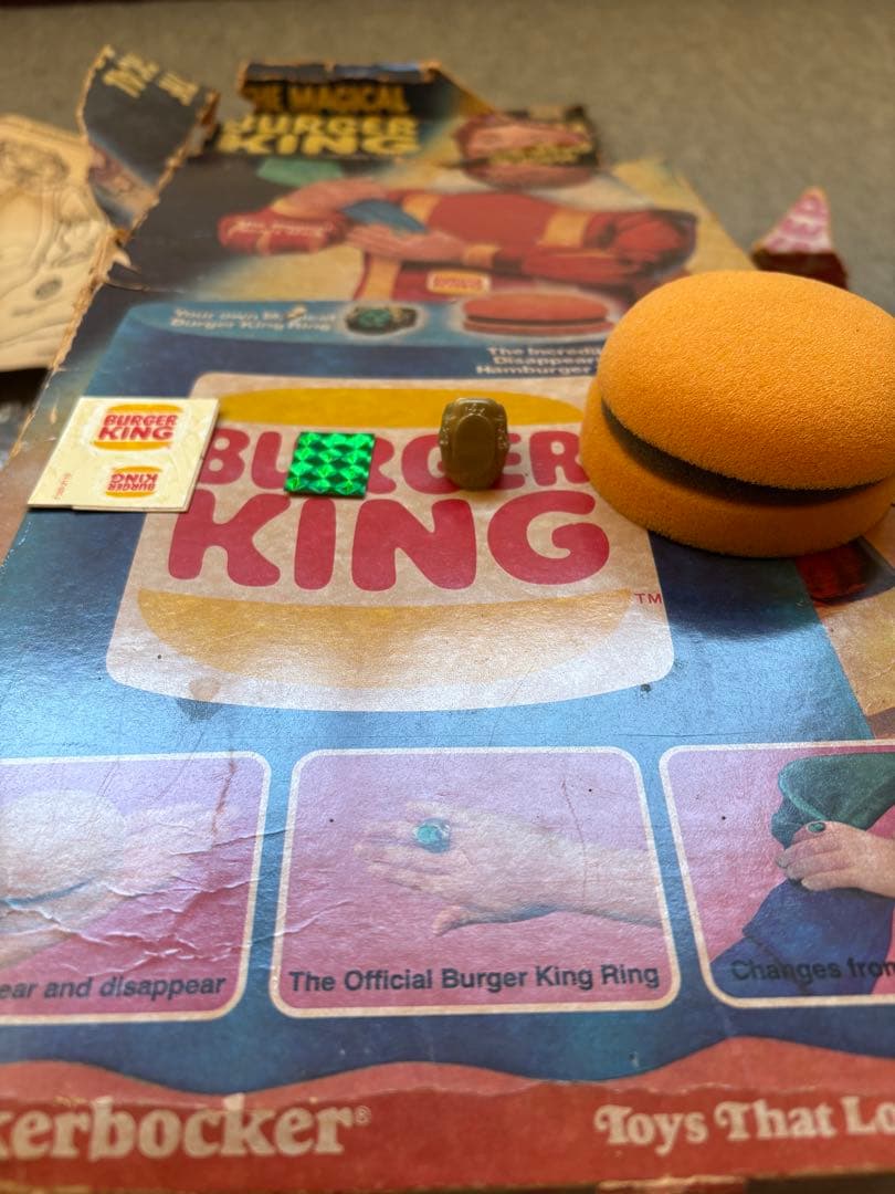 その他 Vintage knicker bocker Burger King