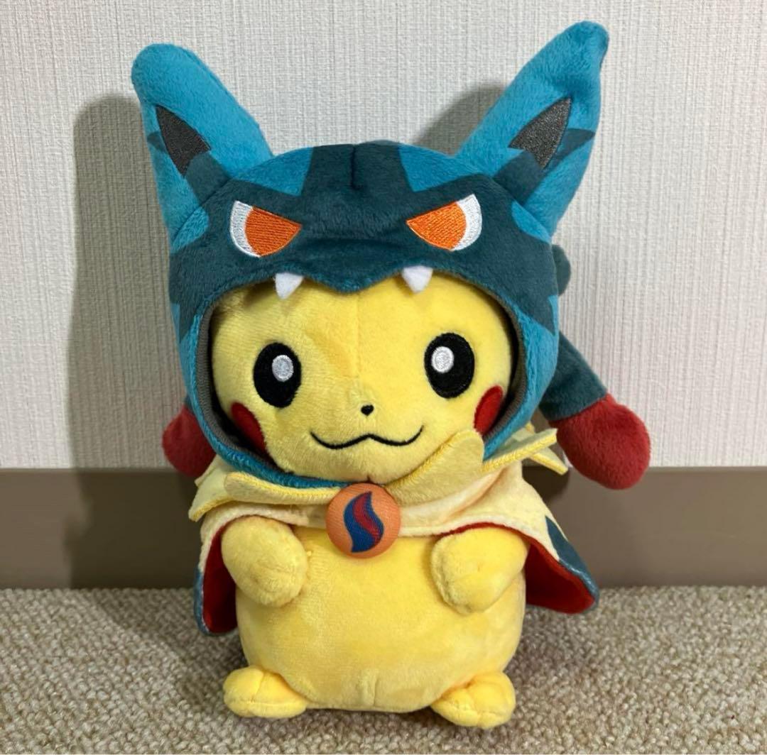 希少　ポケモンセンター　ピカチュウ　メガルカリオ　ぬいぐるみ　公式 希少 ポケモンセンター ピカチュウ メガルカリオ ぬいぐるみ 公式