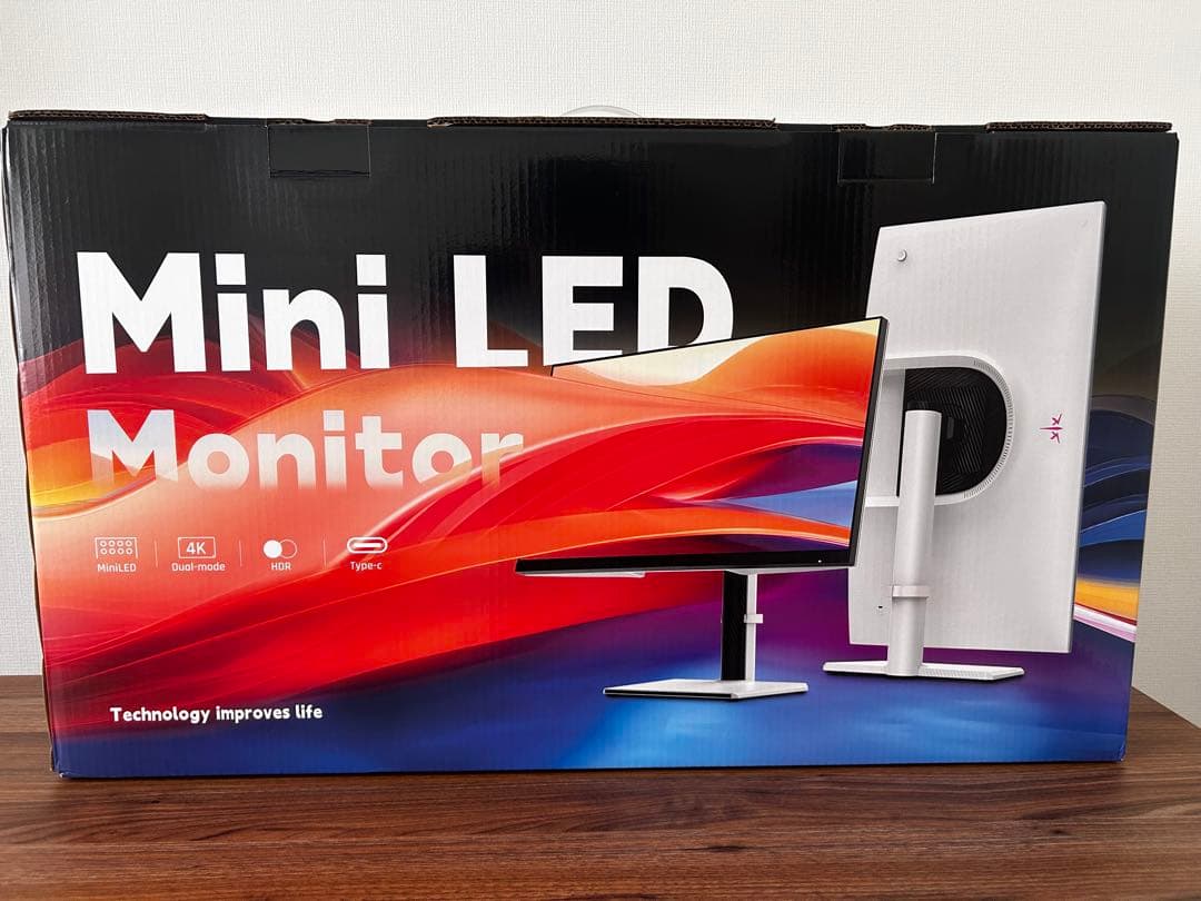 KTC M27P6 Mini LED モニター 27インチ 4K HD美品 27インチ4K MiniLEDゲーミングディスプレイ「KTC M27P6」がセール中