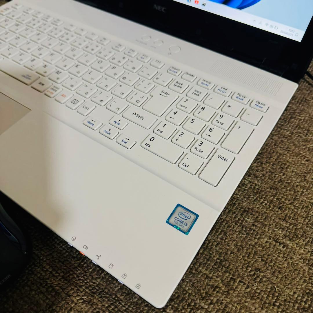 S277 NECノートパソコン第7世代SSDメモリ8G高速 Windows11 - メルカリ