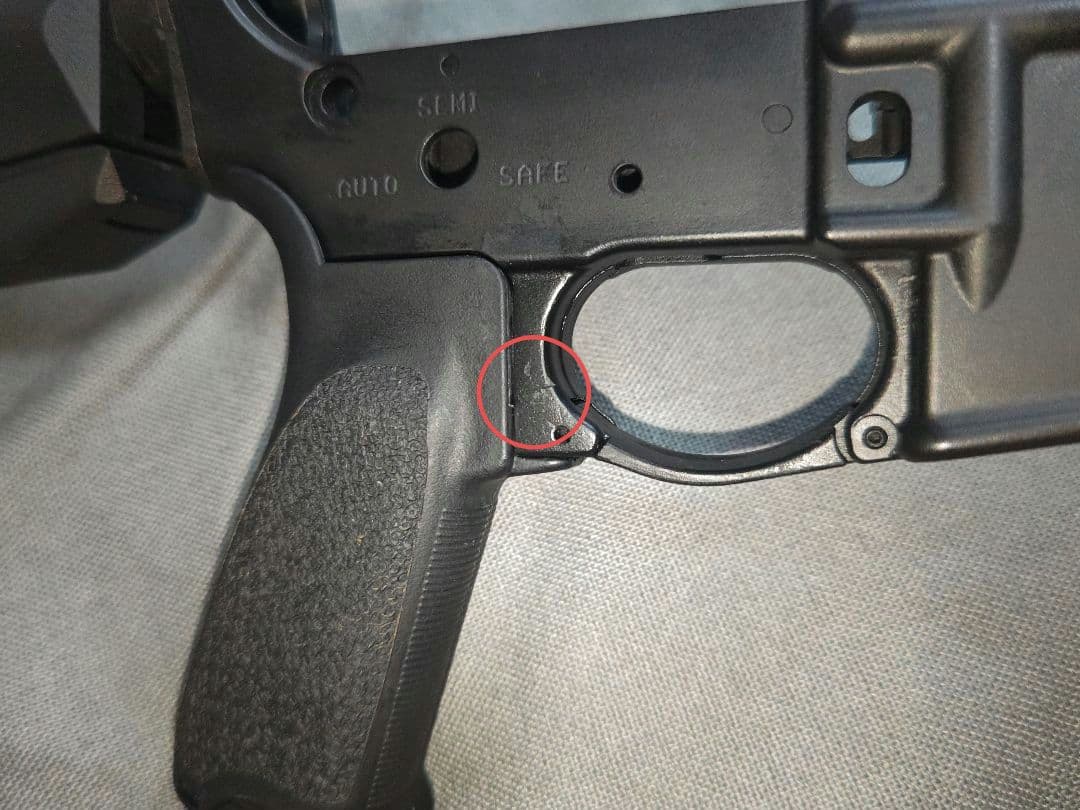 ブ*キ様 東京マルイ　GBB MWS用　BCMロアレシーバー等　訳あり