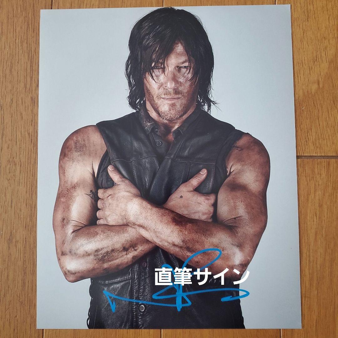 ノーマン・リーダス 直筆サイン オートグラフ ウォーキングデッド