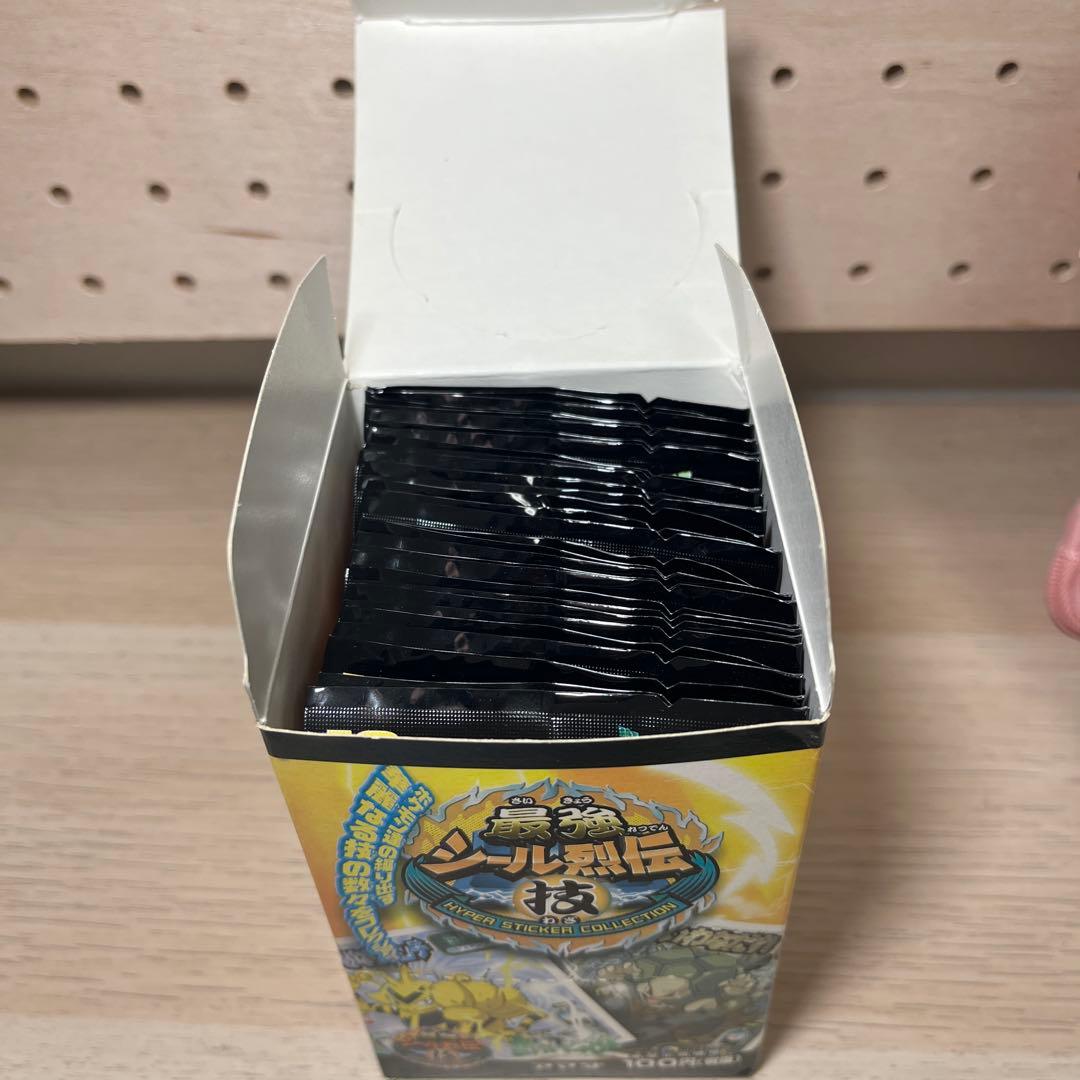 ハイパーステッカーコレクション 最強シール烈伝 技 ポケモンシール 中身未開封