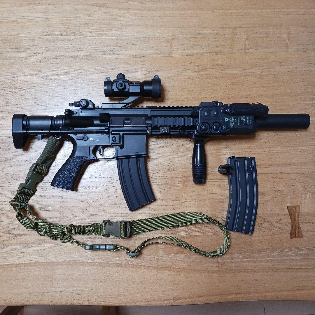 【Yoshi 】（断捨離）東京マルイ 次世代電動ガン HK416C HK 416C 東京マルイ 次世代電動ガン + SmokeyWolfPro 屋外エアガン