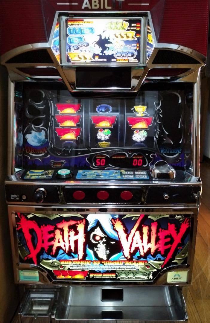 【パチスロ実機】アビリット★デスバレー【不要機付】４号機・希少台・人気台
