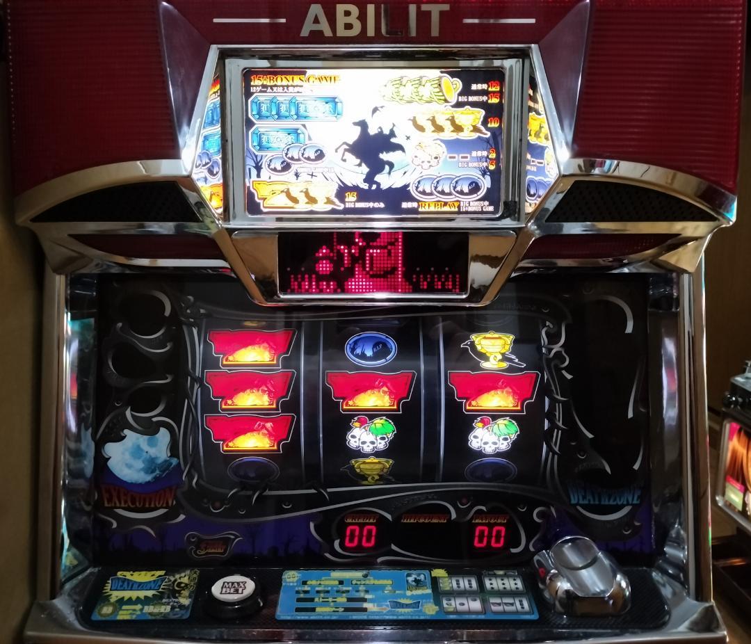 【パチスロ実機】アビリット★デスバレー【不要機付】４号機・希少台・人気台