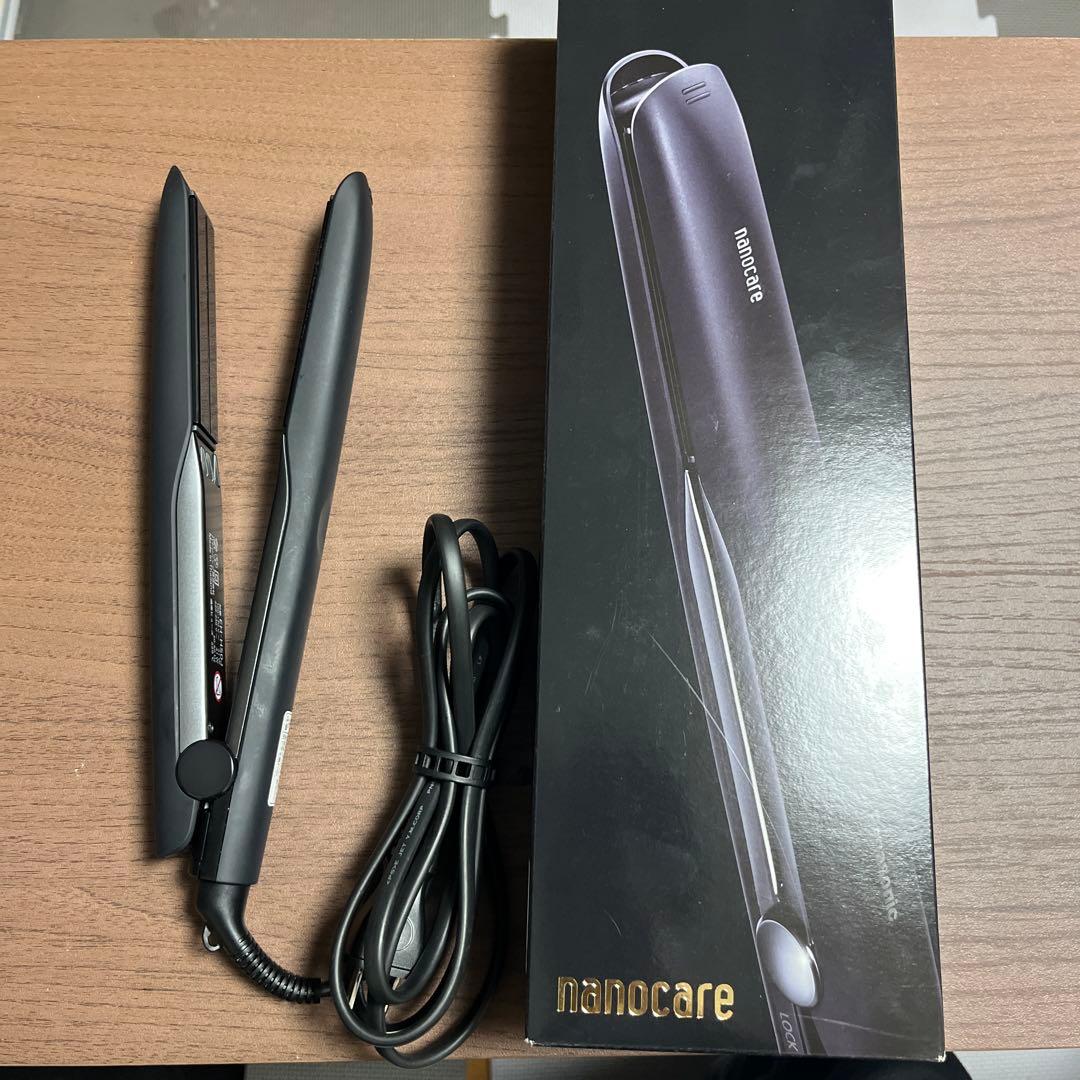 パナソニック　EH-HS0J ストレートアイロン nanocare（ナノケア） 白 EH-HS0J-W [交流（コード