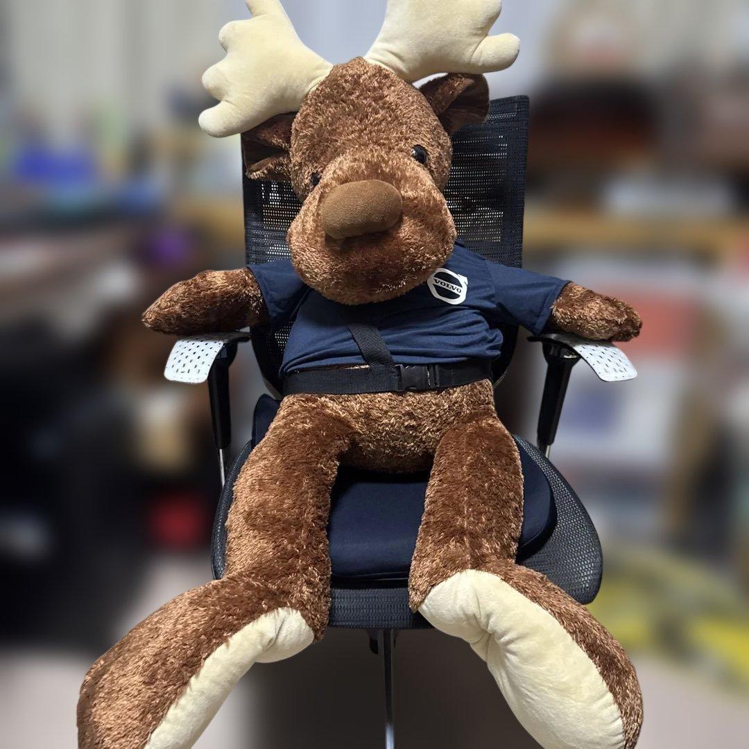 早い者勝ち‼️配送料込‼️超希少なボルボオリジナル特大エルク