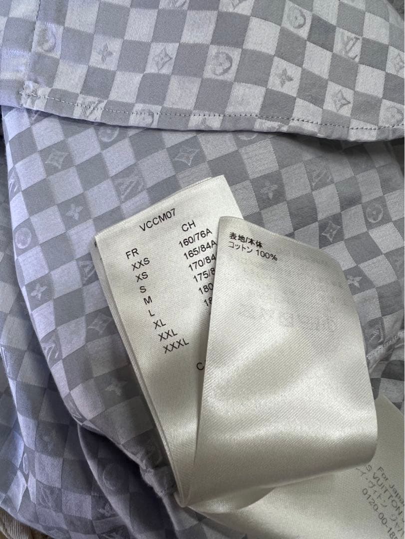 ルイヴィトン シャツ ダミエ 直営店購入品