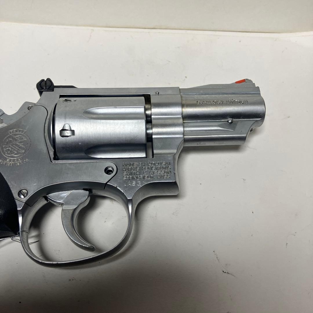 コクサイ S&W M19 357マグナム ガスリボルバー シルバー ジャンク品