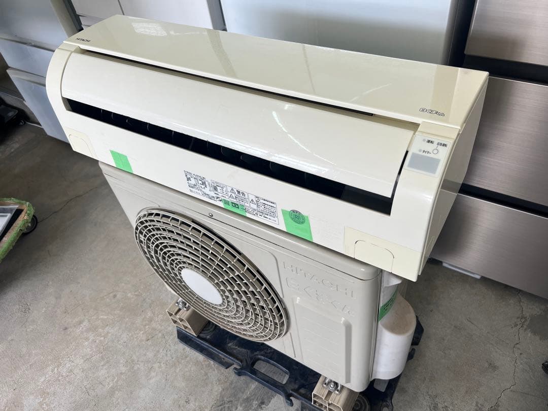 2017年式 2.5kw 日立 エアコン RAS- AJ25G (W)